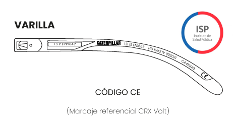 Marcado ocular policarbonato